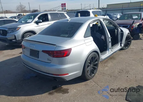 2018 Audi A4 2.0T Premium/2.0T Tech Premium from USA, damaged, VIN WAUENAF49JA100792